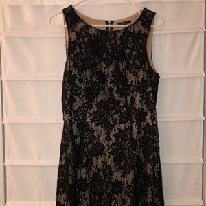 Black and Tan Dress